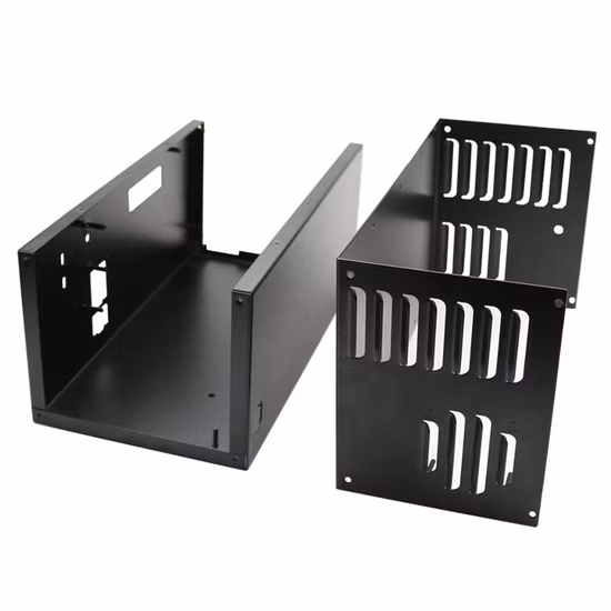 工場供給 1.5u 2u 3u カスタマイズされた 4u 金属ラックマウント 19 インチシャーシエンクロージャ 1u マウントサーバーキャビネットラックパネル